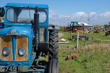Fordson Super Major with Massey Ferguson 35 in background
