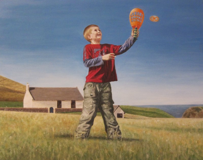 Jamie at Mwnt