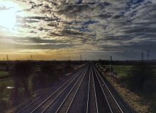 Main line to Cardiff