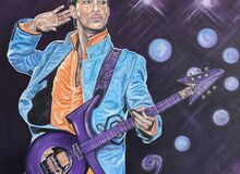 Prince at the 2007 Superbowl