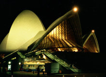 Sydney Opera House by night