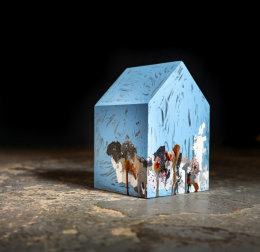 Blue House with Explosion 2018
