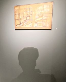 Self Portrait under Maria Helena Vieira da Silva, Waddington Custot Gallery, London 2020
