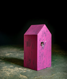 Pink House with Window 2018