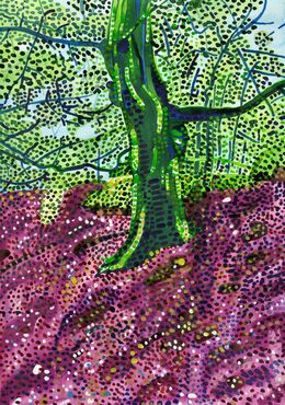Green Tree 2023 Ink on paper 29.7 x 21 cm / 11.75 x 8.25 in
