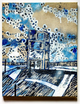 Tower Block (Linen) 2018