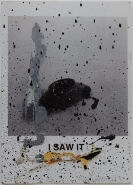 Untitled (John Baldessari, I Saw It 1996) 2017