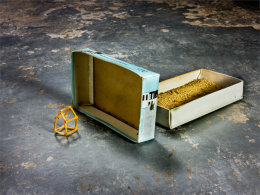 Untitled (House, Box and Sand) 2011