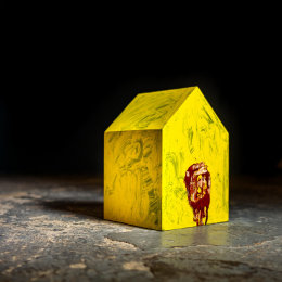 Yellow House with Lion 2018