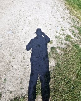 Self Portrait, Track, Bardsey Island 2018