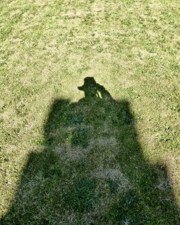Self Portrait, Bardsey Island 2018