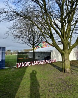 Self Portrait, Magic Lantern Festival, Kings Heath, Birmingham 2018