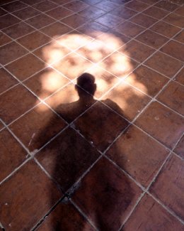 Self Portrait, Tiled Floor, Left Bank Leeds 2018