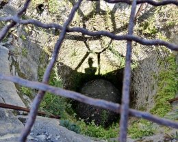 Self Portrait Down a Well 2018