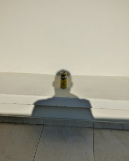 Self Portrait as The Son of Man (Can of Greek Lemon Fanta Series) 2018