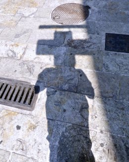 Self Portrait, with Cross Head 2018