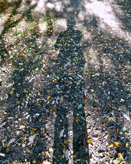 Self Portrait on Autumn Leaves 2018