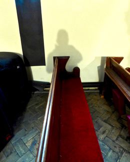 Self Portrait with Pew 2018