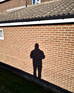 Self Portrait on Side of House 2019