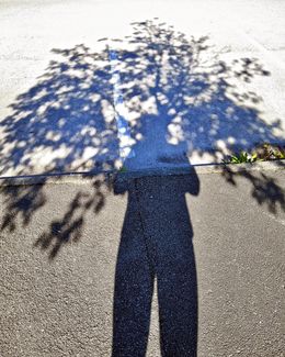 Self Portrait as if I am Zacchaeus in Asda Carpark 2019