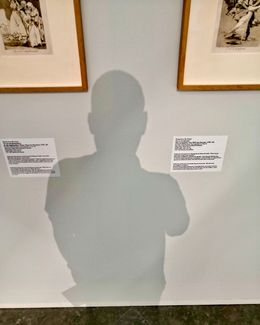 Self Portrait as if I'm Caught Between the Moon and Francisco de Goya (Cascais) 2019