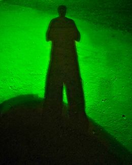 Self Portrait as if the Night was Green (Greenbelt Festival) 2019