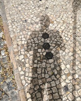 Self Portrait as if I have new buttons, again (Lisbon) 2019