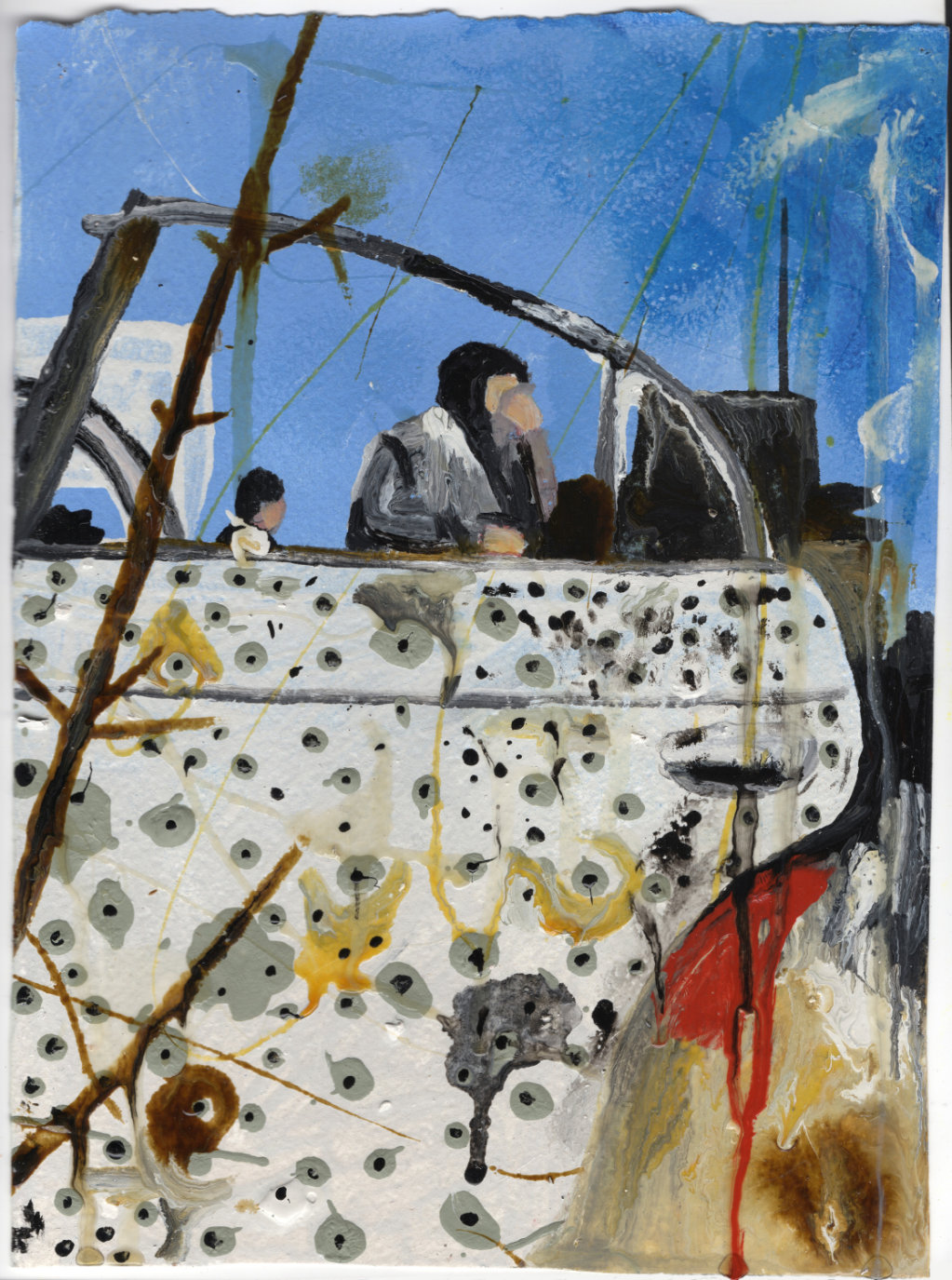 Car Door and Two Men (Syria) 2015