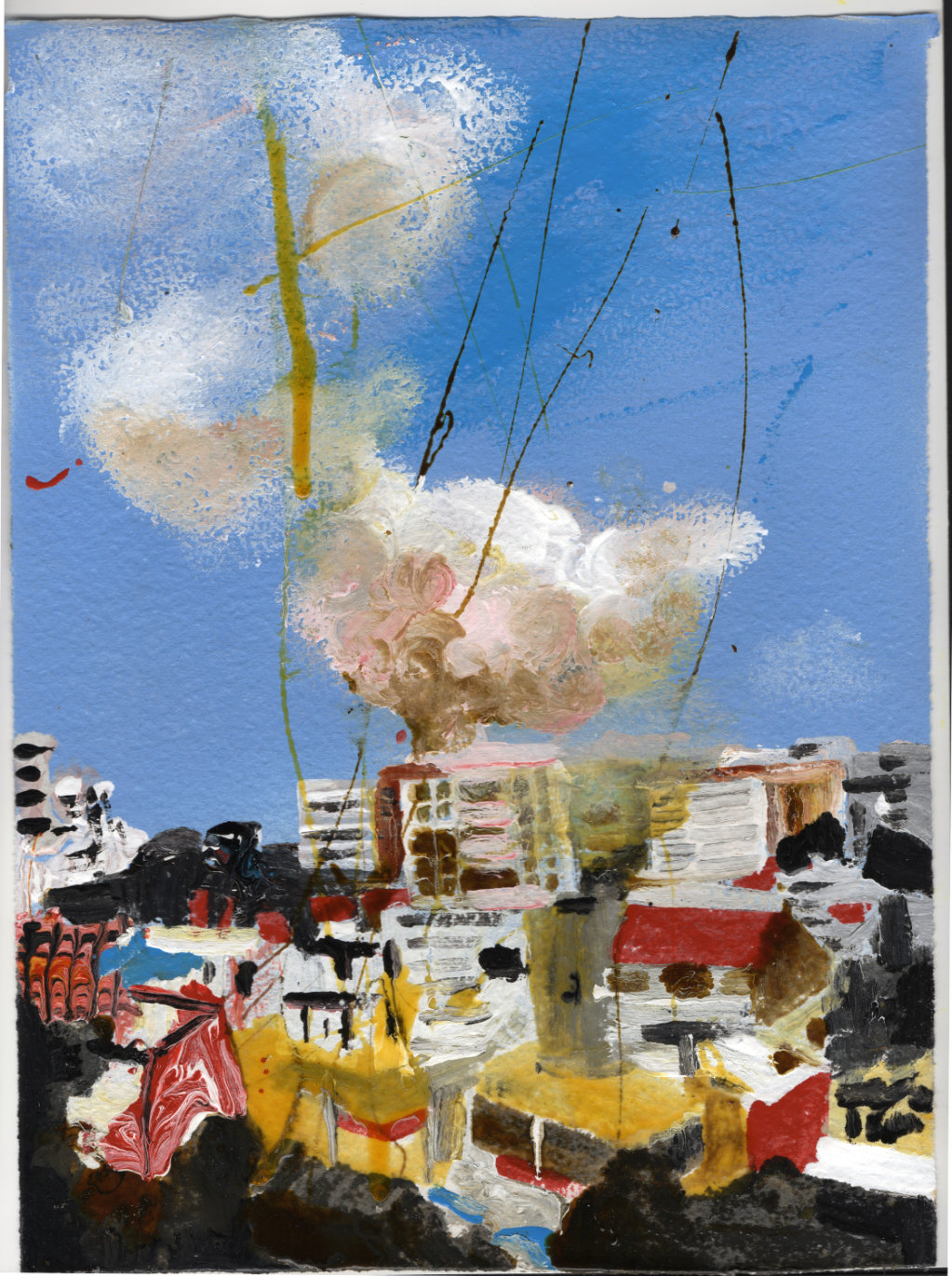 Explosion – Red Roof (Syria) 2015