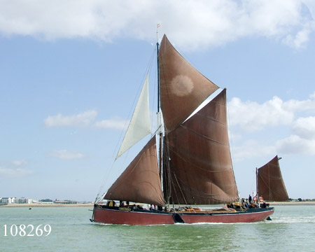 Thames sailing barge Melissa