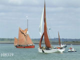 Thames sailing barges Melissa and Reminder