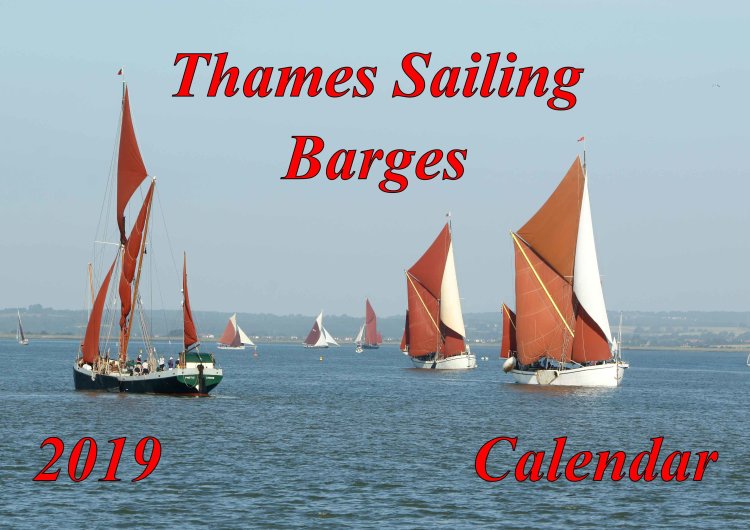 Thames sailiong barge calendar 2019