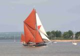 Thames sailing barge Adieu