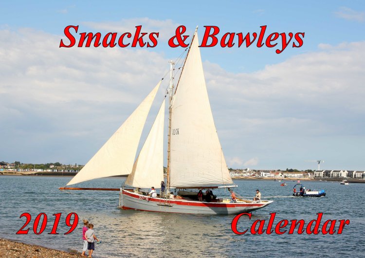 Front cover 2019 calendar "Fishing smacks and bawleys"