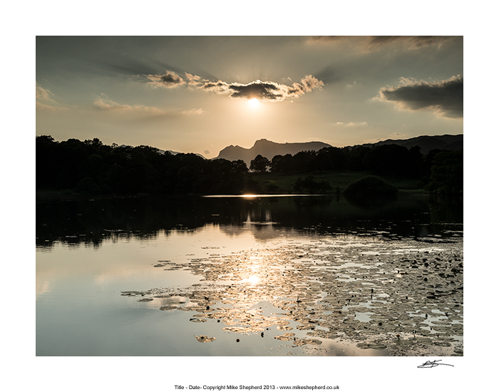 CCP30 - Loughrigg Tarn