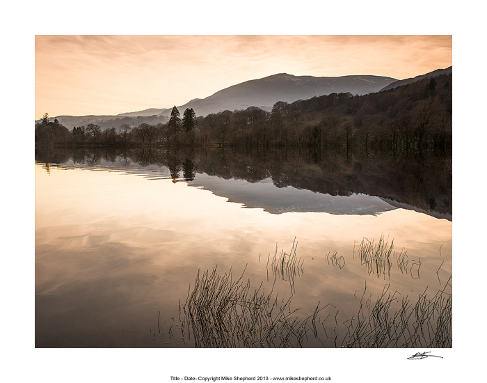 CPP34 Sunset behind Coniston Old Man
