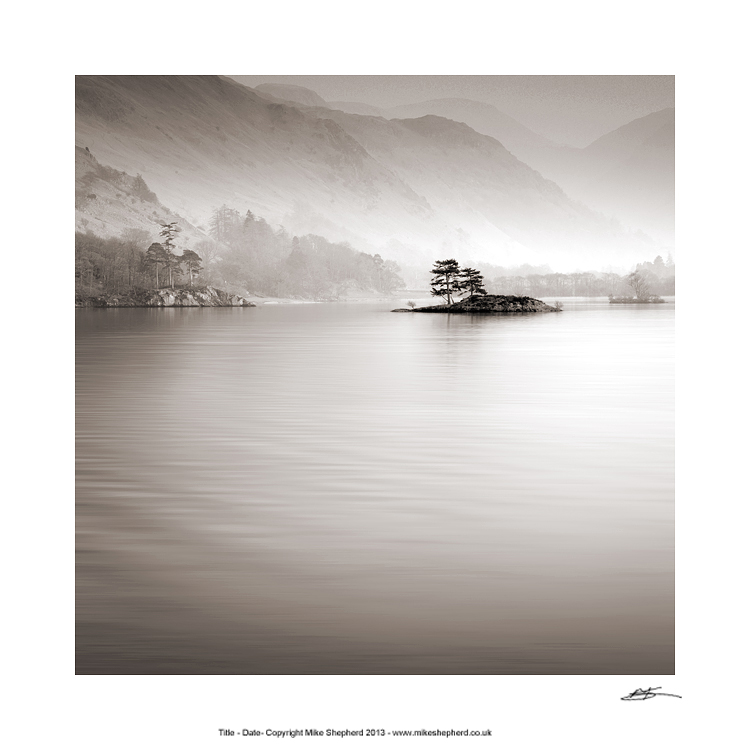 PP68 Winter Evening Ullswater
