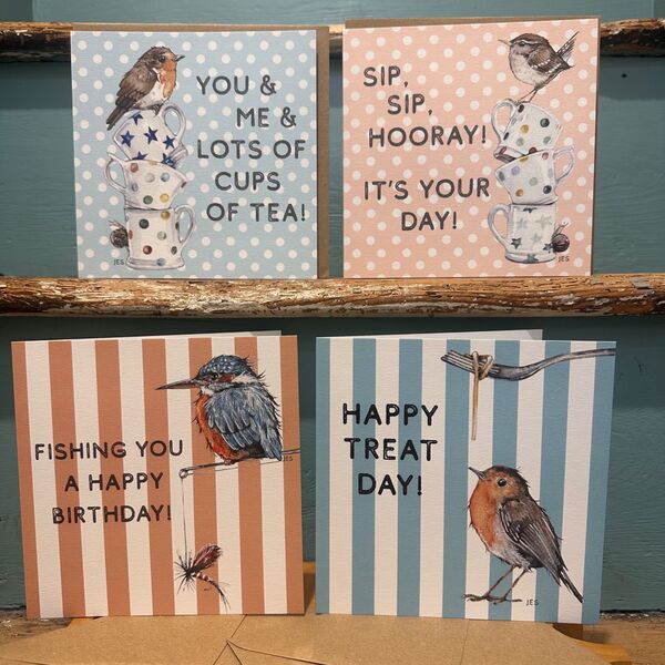 Polka Dot and Stripe Card Collection