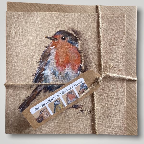 The Four British Bird Card Collection