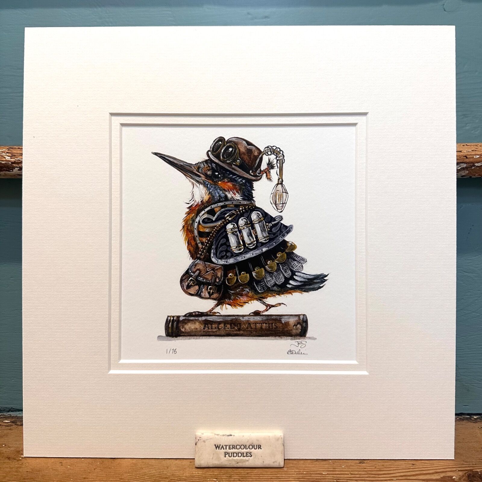 Cornelius Nimrod - Limited Edition - square mounted print