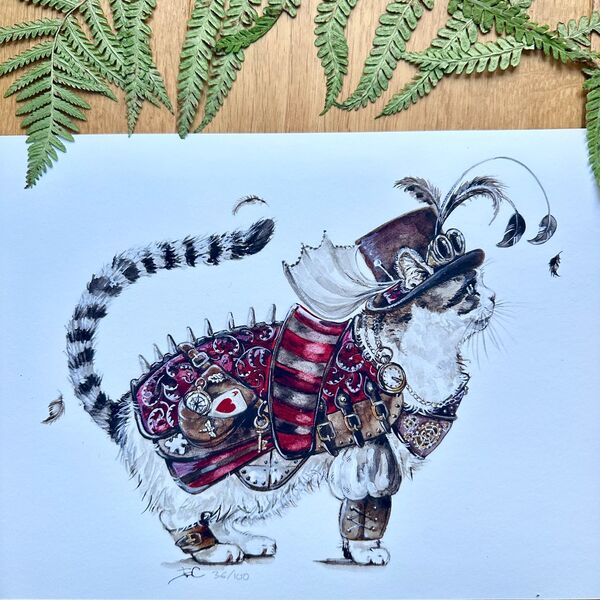 Banksy, Puzzlewood's Cat