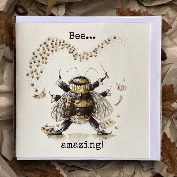Bee Amazing card