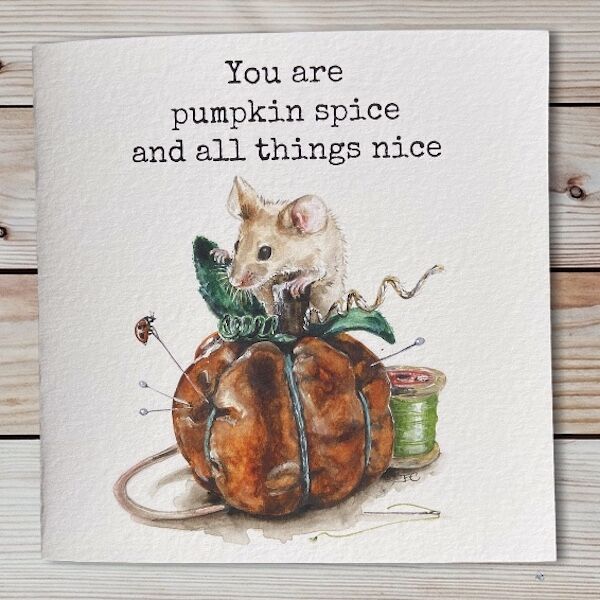 Pumpkin Spice Card
