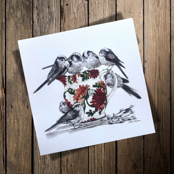 The Curious Zephyr - square print