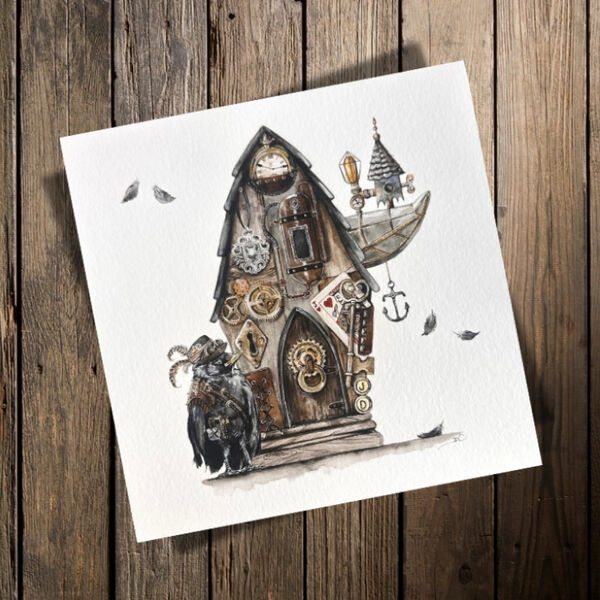 House of Daw - Square Print