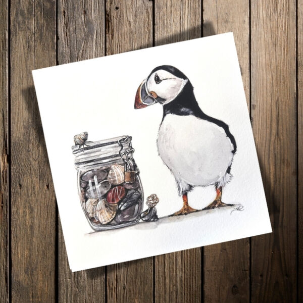 The Beachcombers - Square Print