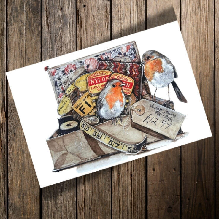 A Stitch in Time - A4 Print