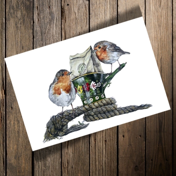 Dorian and Dutchy - A4 Print