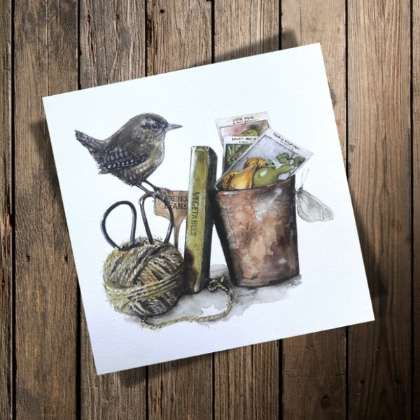 The Little Gardener- Square Edition