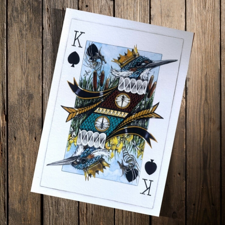 King of Spades - A4 Print